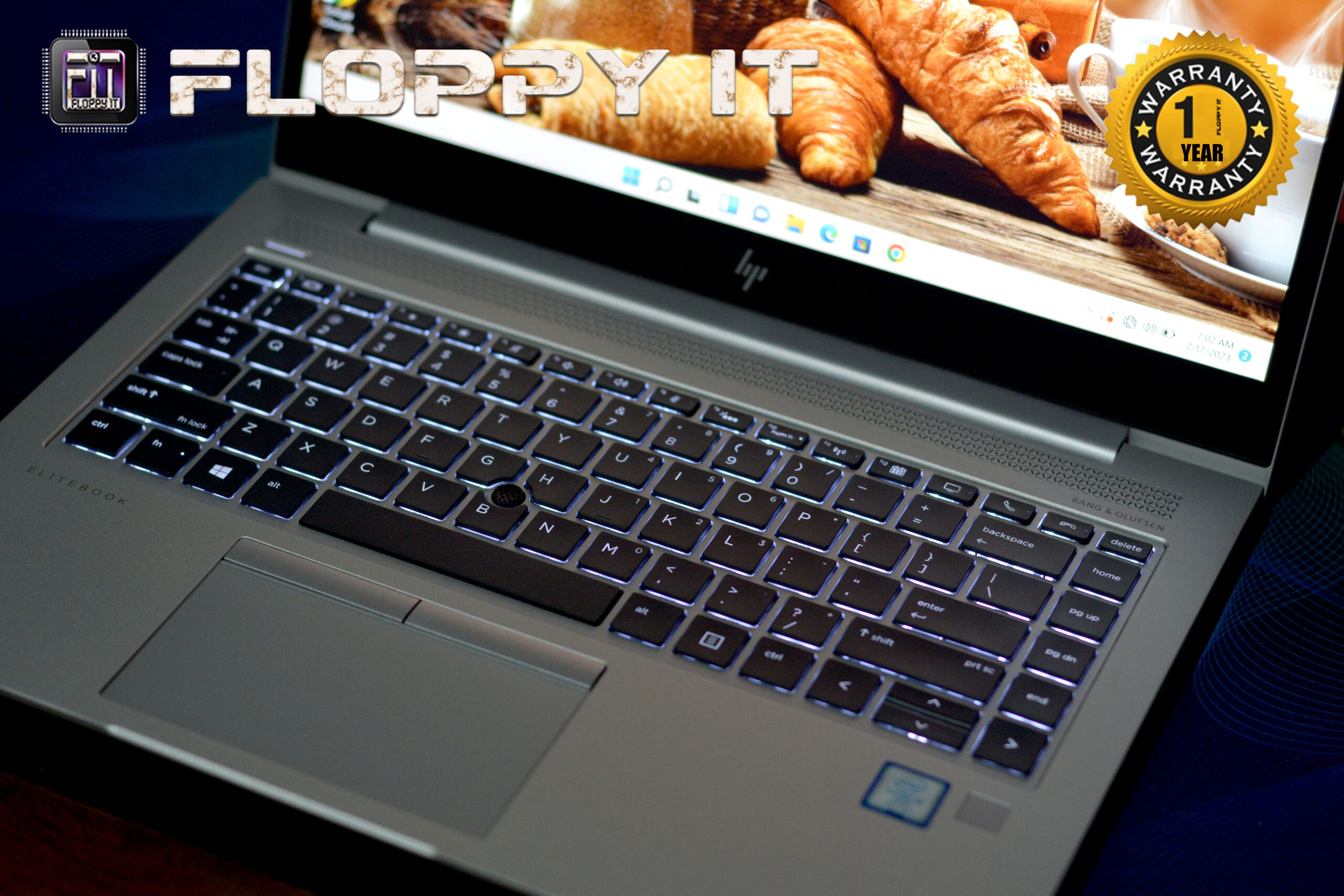 HP EliteBook 840 G5 core i5 8th GEN 8GB RAM 256GB SSD 14" 1080P Display - Image 2